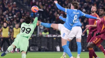 بث مباشر.. القنوات الناقلة لمباراة نابولي وروما في الدوري الإيطالي وترددات المشاهدة منزليًا